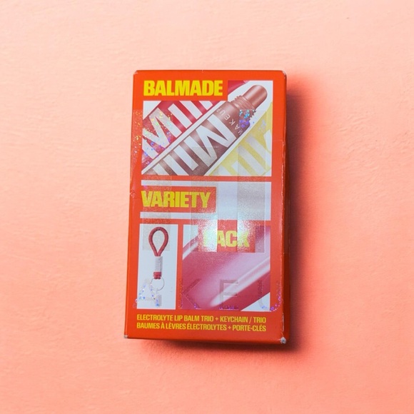 Milk Makeup Other - Milk Makeup Balmade Electrolyte Lip Balm Trio + Keychain